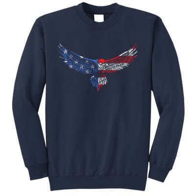 American Flag An Eagle Mullet Patriotic For Dad Husband Sweatshirt