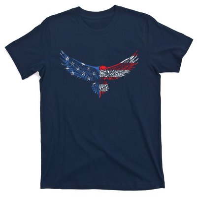 American Flag An Eagle Mullet Patriotic For Dad Husband T-Shirt