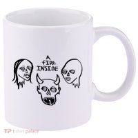 Afi Faces 11oz C Handle Ceramic Mug