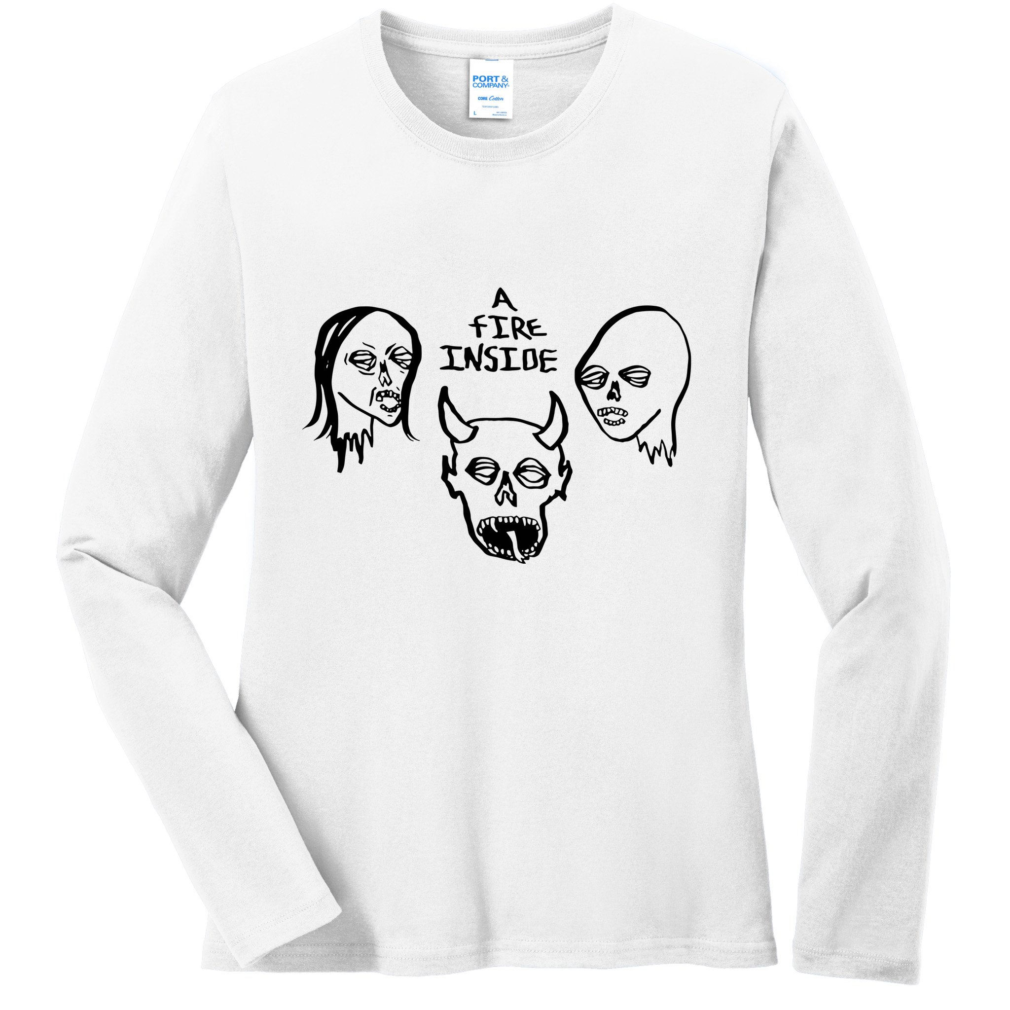 Afi Faces Ladies Long Sleeve Shirt