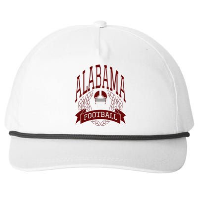 Alabama Football Snapback Five-Panel Rope Hat