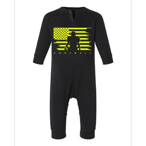 American Football Apparel Football Infant Fleece One Piece