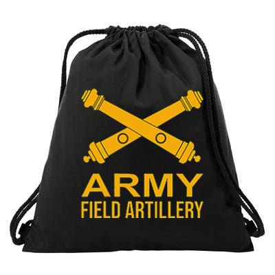 Army Field Artillery Branch Us Usa Drawstring Bag