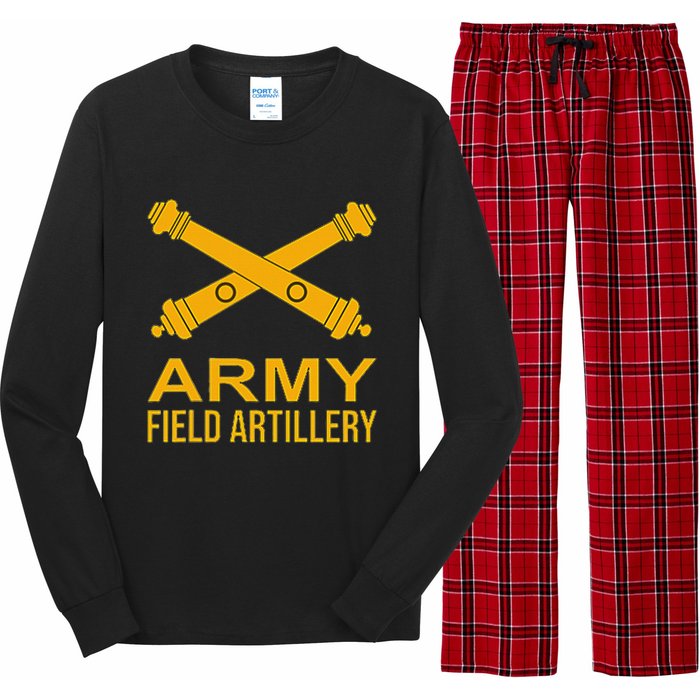 Army Field Artillery Branch Us Usa Long Sleeve Pajama Set