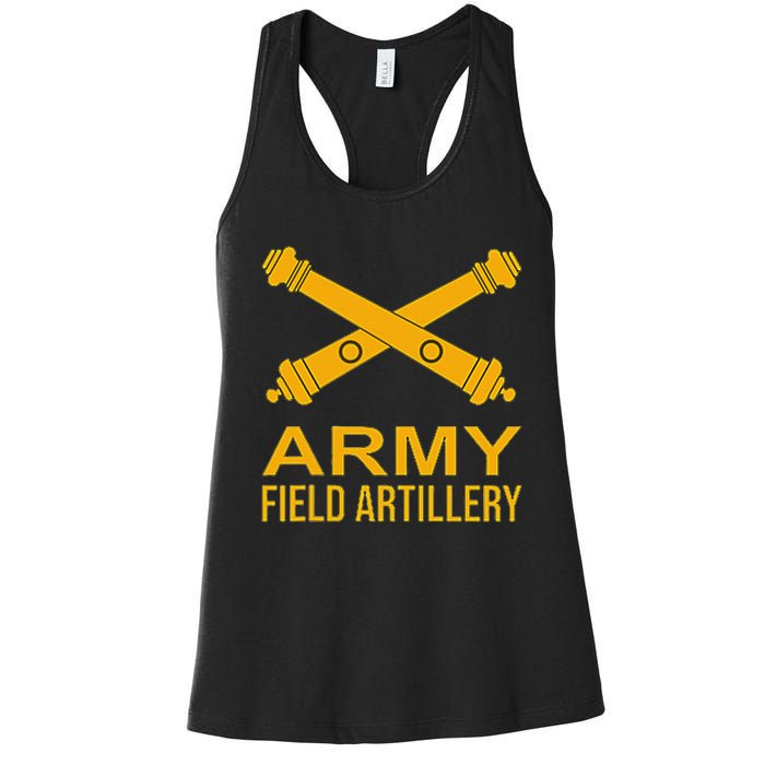 Army Field Artillery Branch Us Usa Women's Racerback Tank