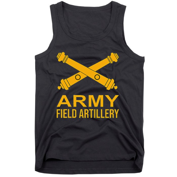 Army Field Artillery Branch Us Usa Tank Top