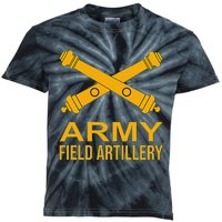 Army Field Artillery Branch Us Usa Kids Tie-Dye T-Shirt