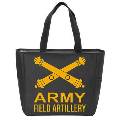 Army Field Artillery Branch Us Usa Zip Tote Bag