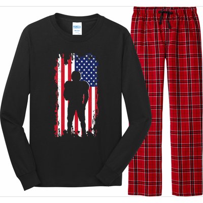 American Football Apparel Football Long Sleeve Pajama Set