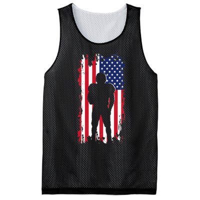 American Football Apparel Football Mesh Reversible Basketball Jersey Tank