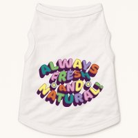 Always Fresh And Natural Colorful Doggie Tank