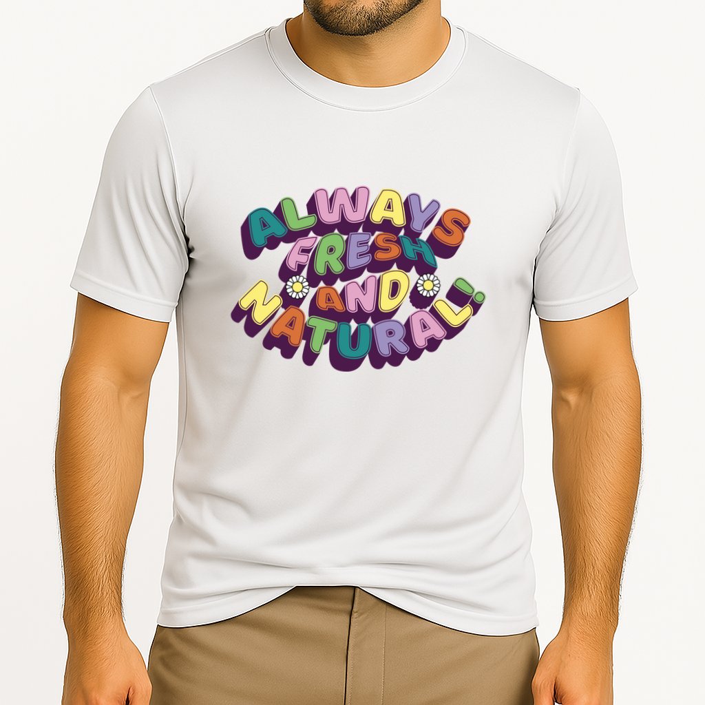 Always Fresh And Natural Colorful Performance Shirt
