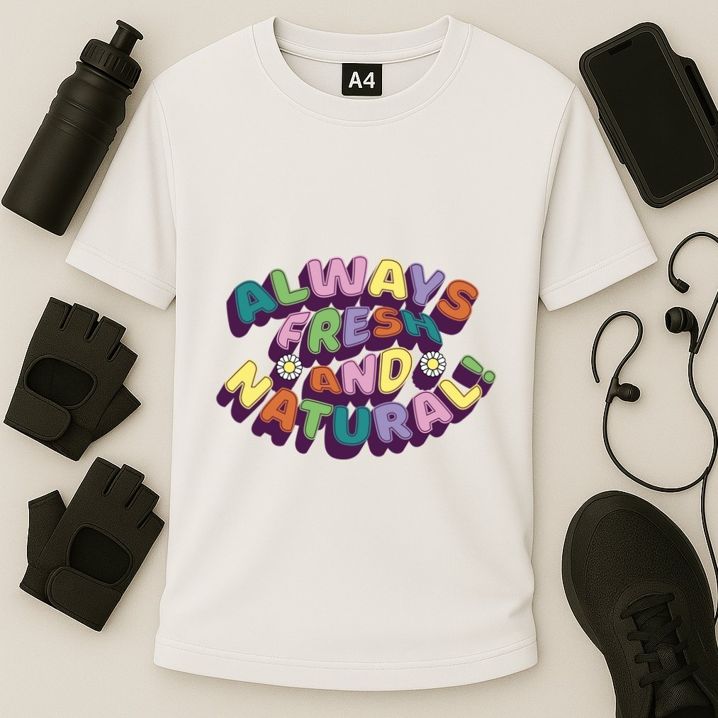 Always Fresh And Natural Colorful Performance Shirt