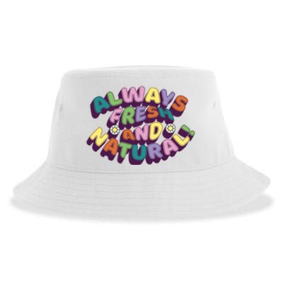 Always Fresh And Natural Colorful Sustainable Bucket Hat