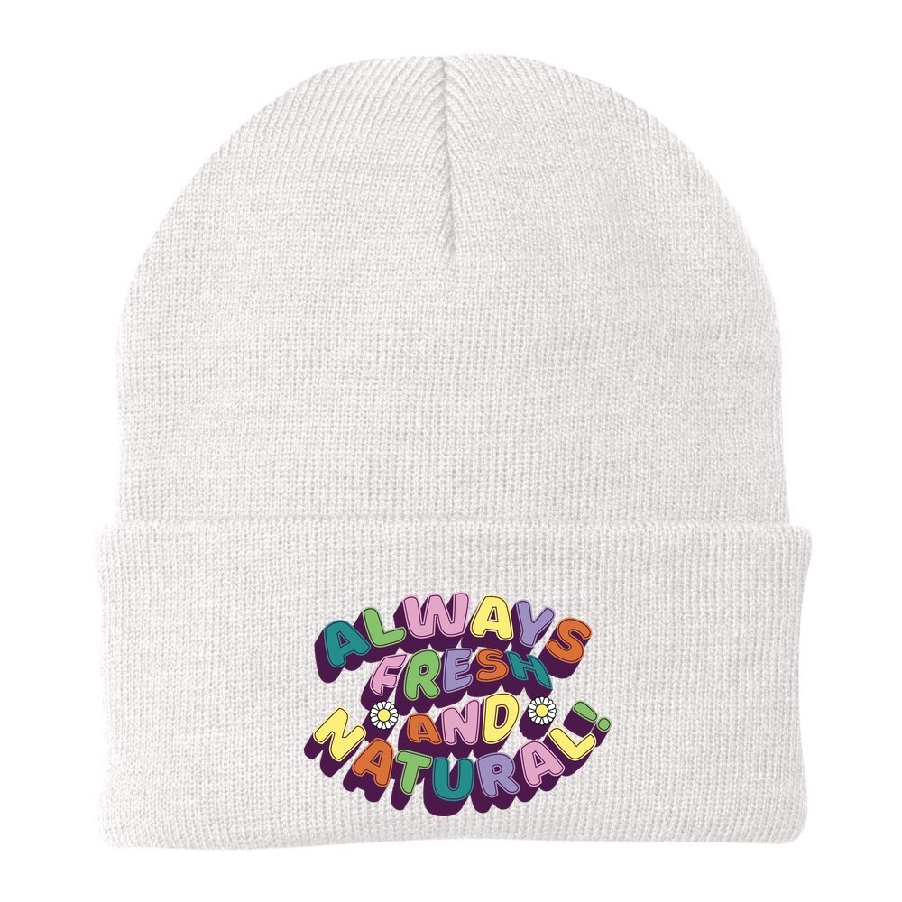 Always Fresh And Natural Colorful Beanie