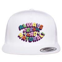 Always Fresh And Natural Colorful Flatbill Hat
