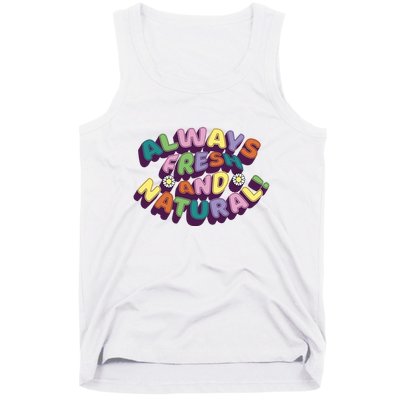 Always Fresh And Natural Colorful Tank Top