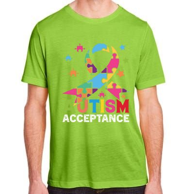 Acceptance For Autism Awareness Gift Adult ChromaSoft Performance T-Shirt