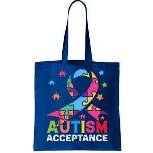 Acceptance For Autism Awareness Gift Tote Bag