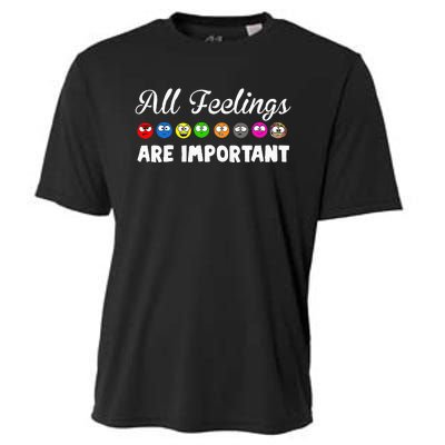 All Feelings Are Important Cooling Performance Crew T-Shirt