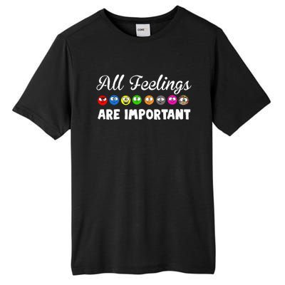 All Feelings Are Important Tall Fusion ChromaSoft Performance T-Shirt