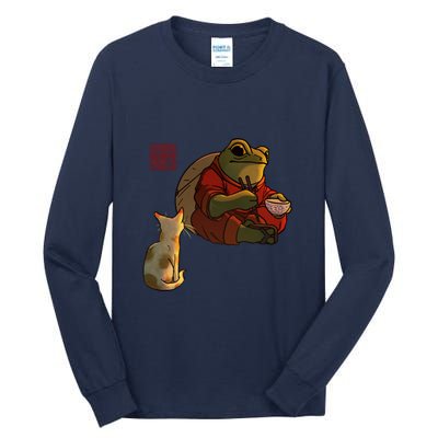 A Frog And A Kitty Tall Long Sleeve T-Shirt