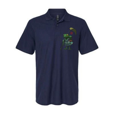 A Frog And His Son Softstyle Adult Sport Polo