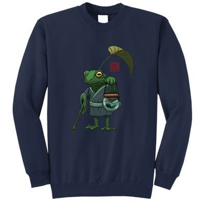 A Frog And His Son Tall Sweatshirt