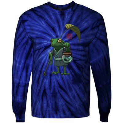 A Frog And His Son Tie-Dye Long Sleeve Shirt