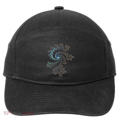 Axymare Fractal Almond Bread 7-Panel Snapback Hat