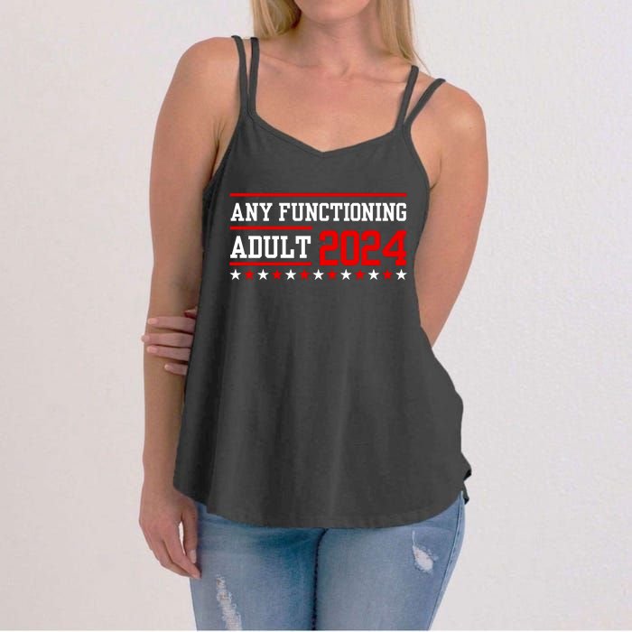 Any Functioning Adult 2024 Women's Strappy Tank