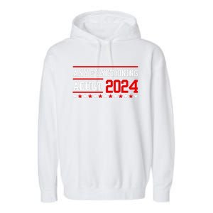 Any Functioning Adult 2024 Garment-Dyed Fleece Hoodie