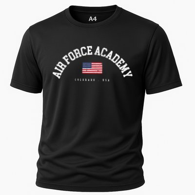 Air Force Academy Co American Flag Usa City Name Cute Gift Performance Shirt