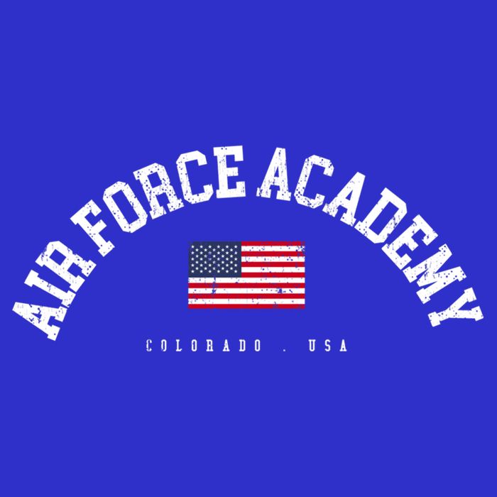 Air Force Academy Co American Flag Usa City Name Cute Gift Womens Tank Top
