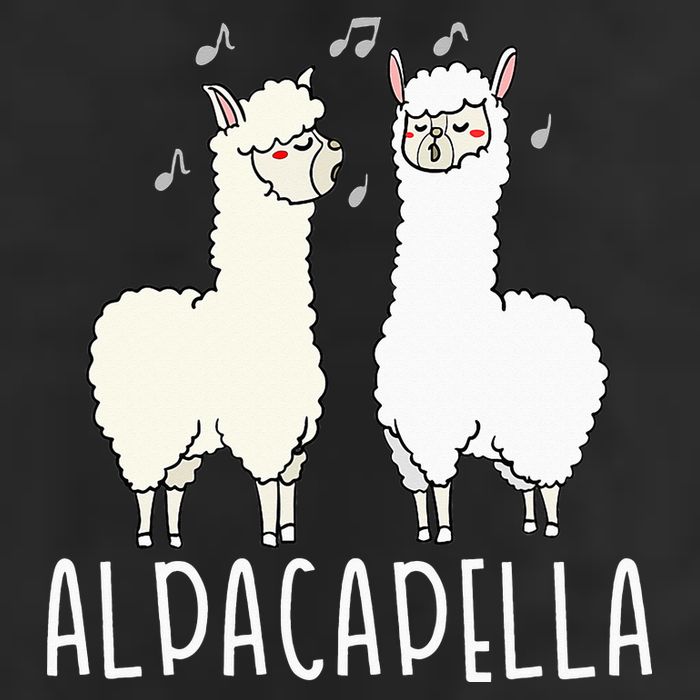 Alpacapella - Funny A Cappella Alpaca Singing Pun 15oz Campfire Ceramic Mug