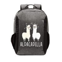 Alpacapella - Funny A Cappella Alpaca Singing Pun Vector Backpack