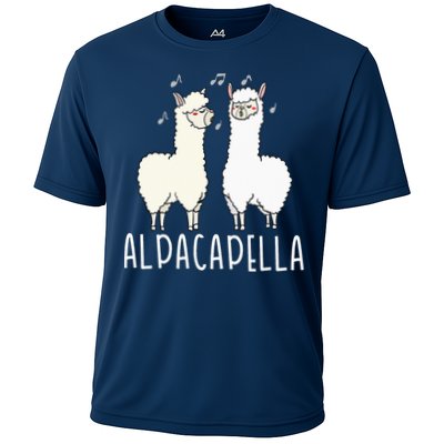 Alpacapella - Funny A Cappella Alpaca Singing Pun Performance Shirt