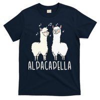 Alpacapella - Funny A Cappella Alpaca Singing Pun T-Shirt