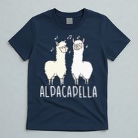 Alpacapella - Funny A Cappella Alpaca Singing Pun T-Shirt