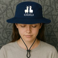 Alpacapella - Funny A Cappella Alpaca Singing Pun Bucket Hat