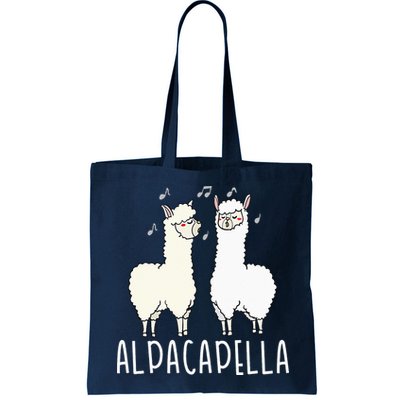 Alpacapella - Funny A Cappella Alpaca Singing Pun Bag
