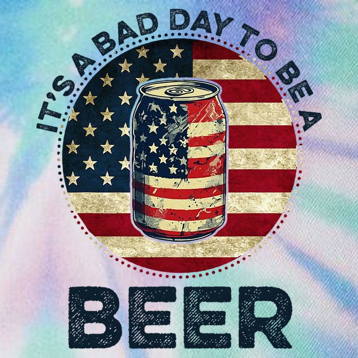 American Flag Beer Glass Its A B.A.D Day To Be A Beer Legacy Tie Dye Trucker Hat