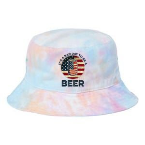 American Flag Beer Glass Its A B.A.D Day To Be A Beer Tie Dye Newport Bucket Hat