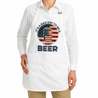American Flag Beer Glass Its A B.A.D Day To Be A Beer Apron