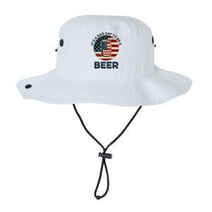 American Flag Beer Glass Its A B.A.D Day To Be A Beer Legacy Cool Fit Booney Bucket Hat