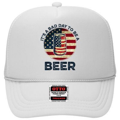 American Flag Beer Glass Its A B.A.D Day To Be A Beer Trucker Hat