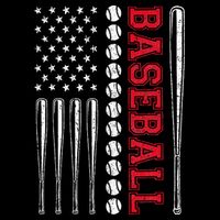 American Flag Baseball Team Gift Cooling Performance Crew T-Shirt