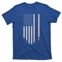 American Flag Billiard Pool Player Vintage Gift T-Shirt