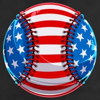 American Flag Baseball Gift 4th Of July Usa Flag Baseball Gift Beanie