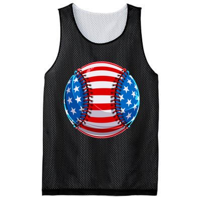 American Flag Baseball Gift 4th Of July Usa Flag Baseball Gift Mesh Reversible Basketball Jersey Tank